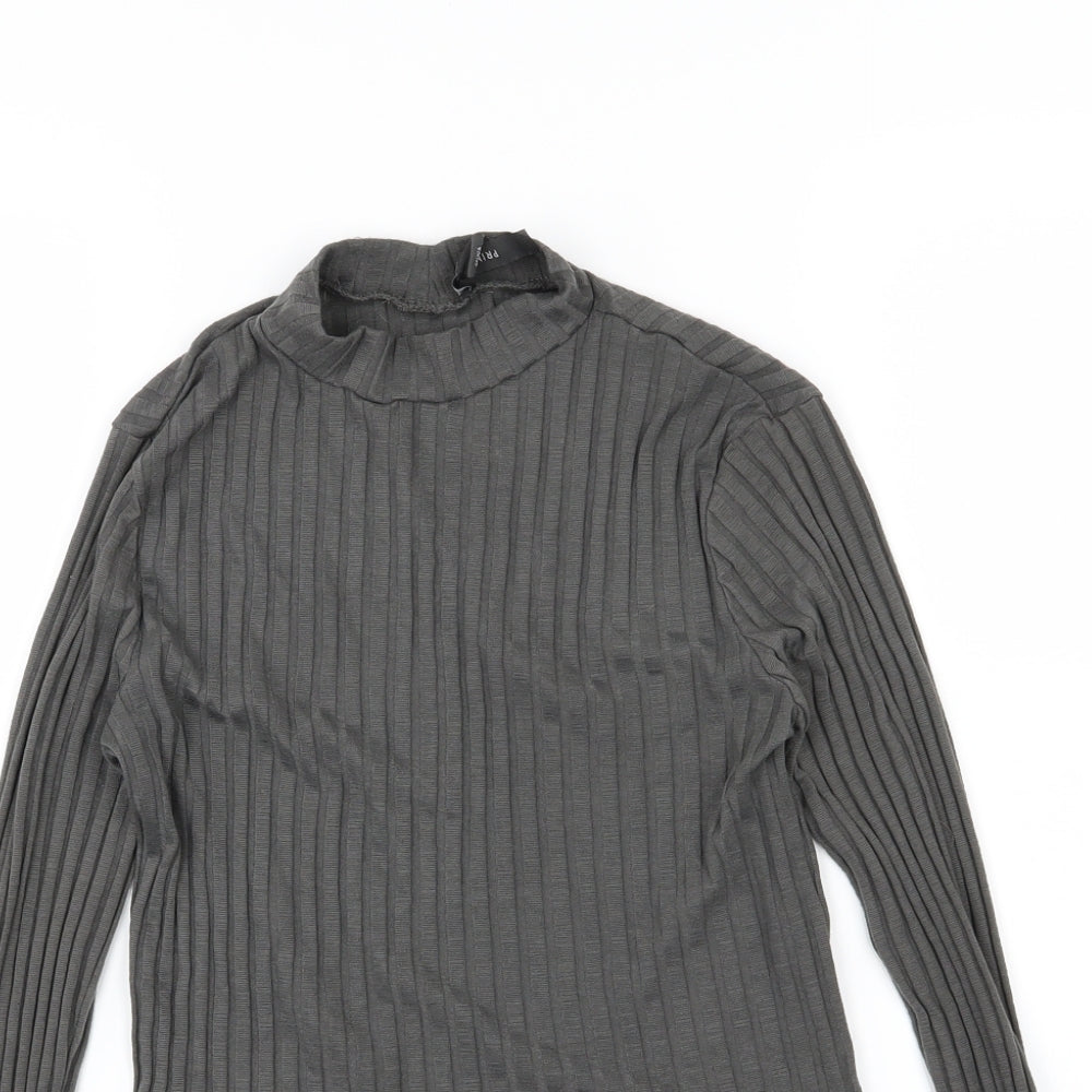 Primark Womens Grey  Knit Pullover Jumper Size XS