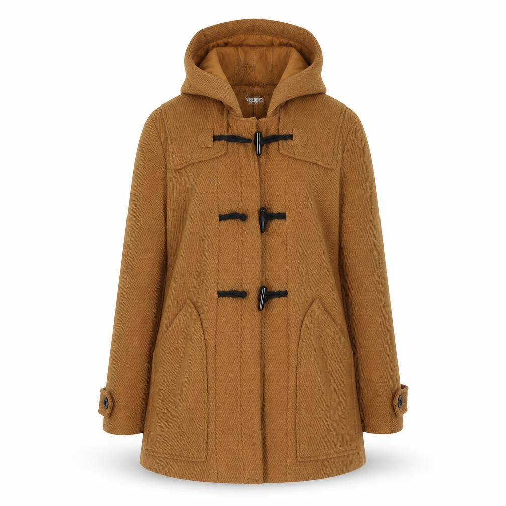 Preworn Womens Beige   Overcoat Coat Size M
