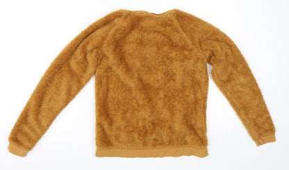 Back view of George girls’ beige jumper, size 12-13, years