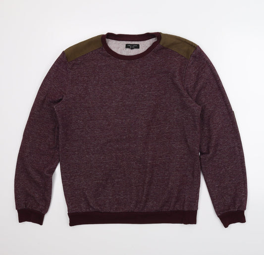 New Look Mens Purple   Pullover Jumper Size M