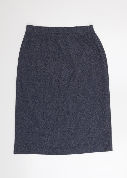 Rabe Womens Blue   Straight & Pencil Skirt Size 12
