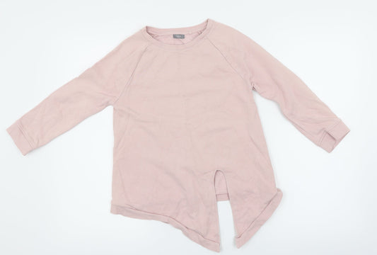 NEXT Girls Pink   Pullover Sweatshirt Size 8 Years