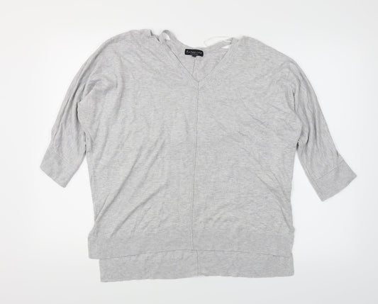 F&F Womens Grey   Pullover Jumper Size 12