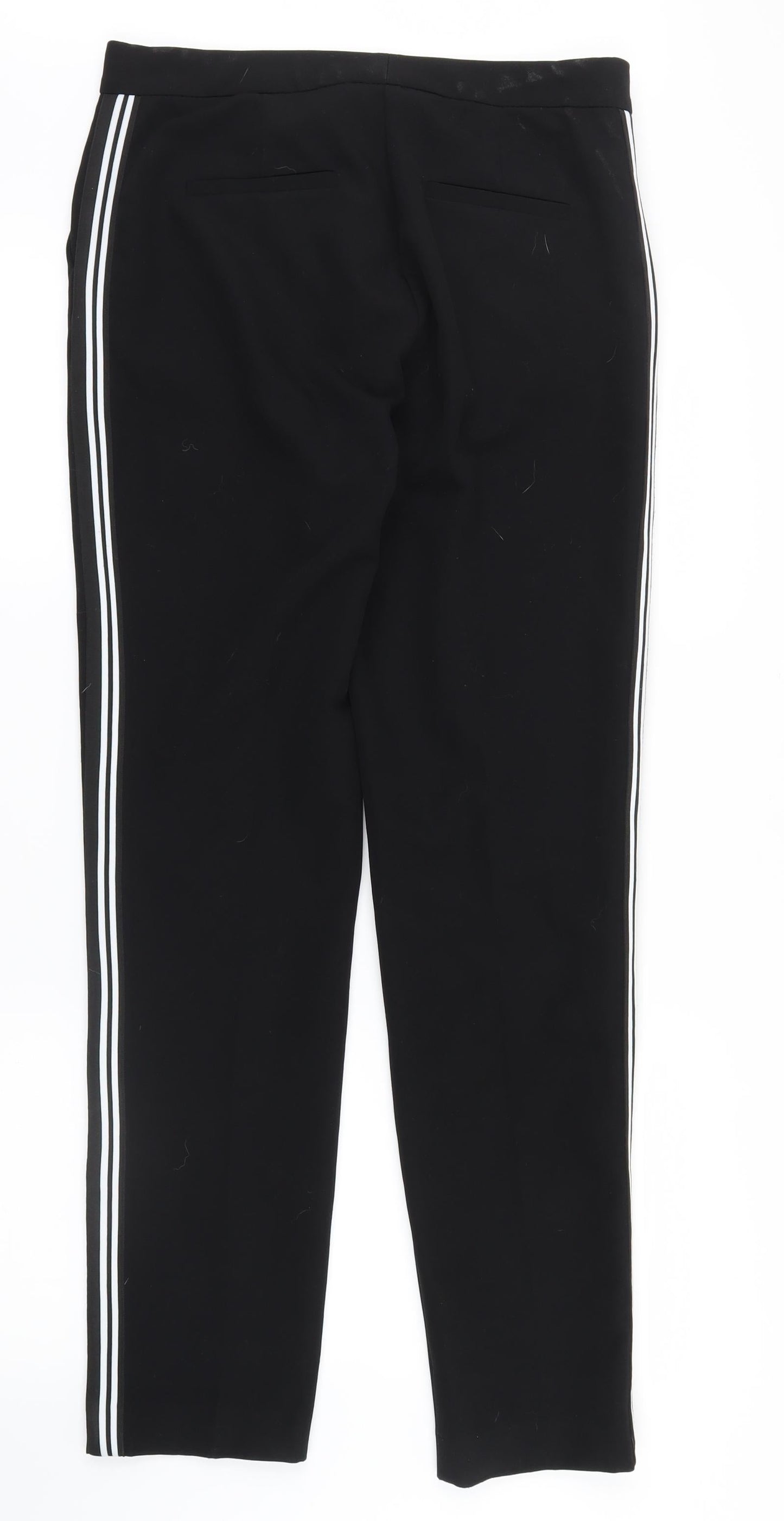 Marks and Spencer Womens Black   Trousers  Size 10 L29.5 in