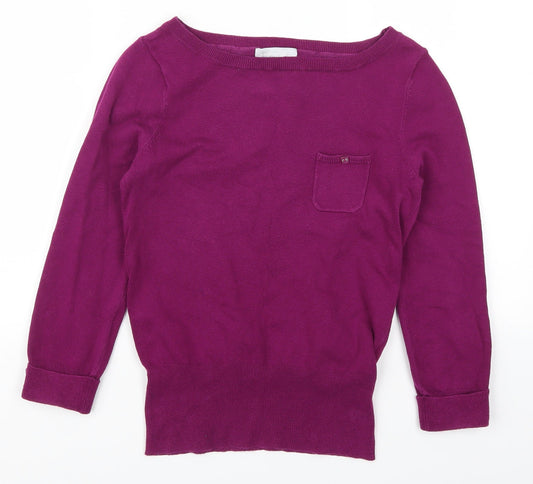 Red Herring Womens Pink   Pullover Jumper Size 10