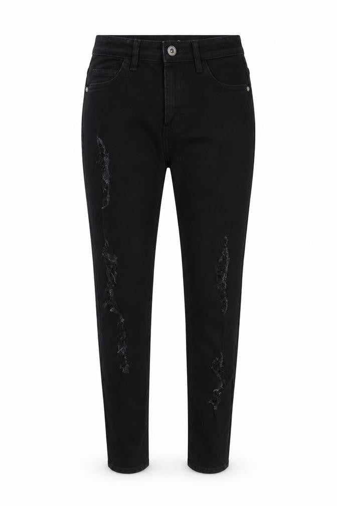 Boohoo Womens Black  Denim Skinny Jeans Size 8 L26 in