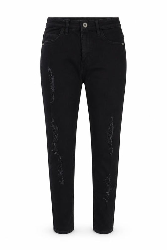 Boohoo Womens Black  Denim Skinny Jeans Size 8 L26 in