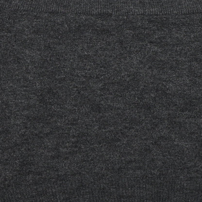 Brand and care label for Divided by H&M women’s grey jumper, size L