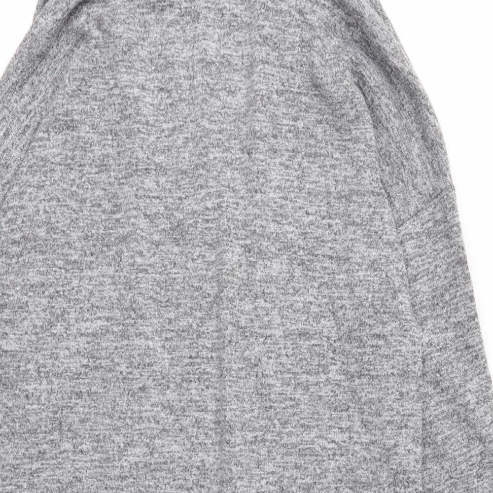 New Look Womens Grey   Cardigan Hoodie Size M