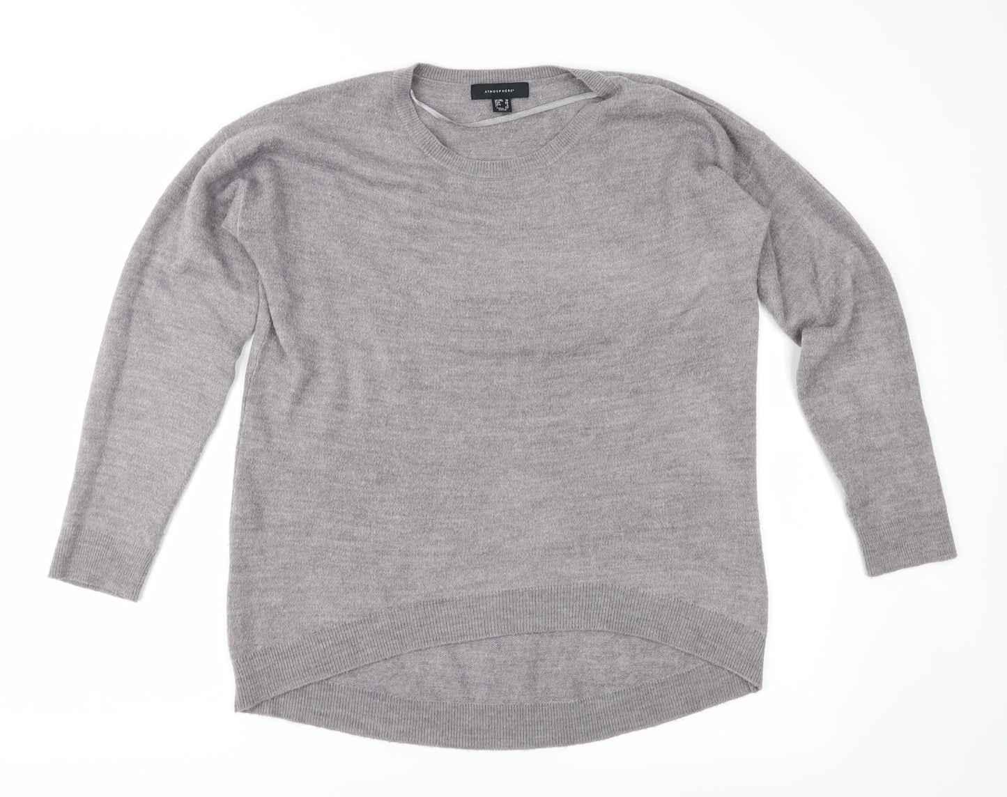 Atmosphere Womens Grey  Knit Pullover Jumper Size 10