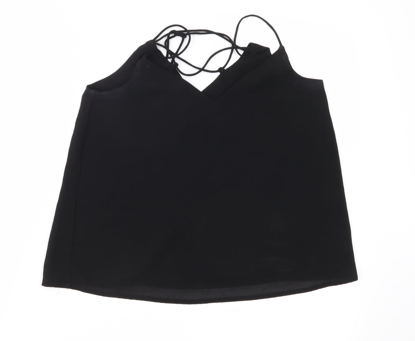 New Look Womens Black   Camisole Blouse Size 6