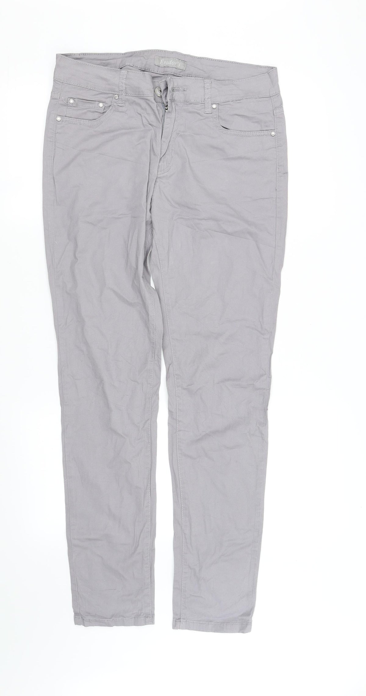 pre worn Womens Grey   Trousers  Size 14 L32 in