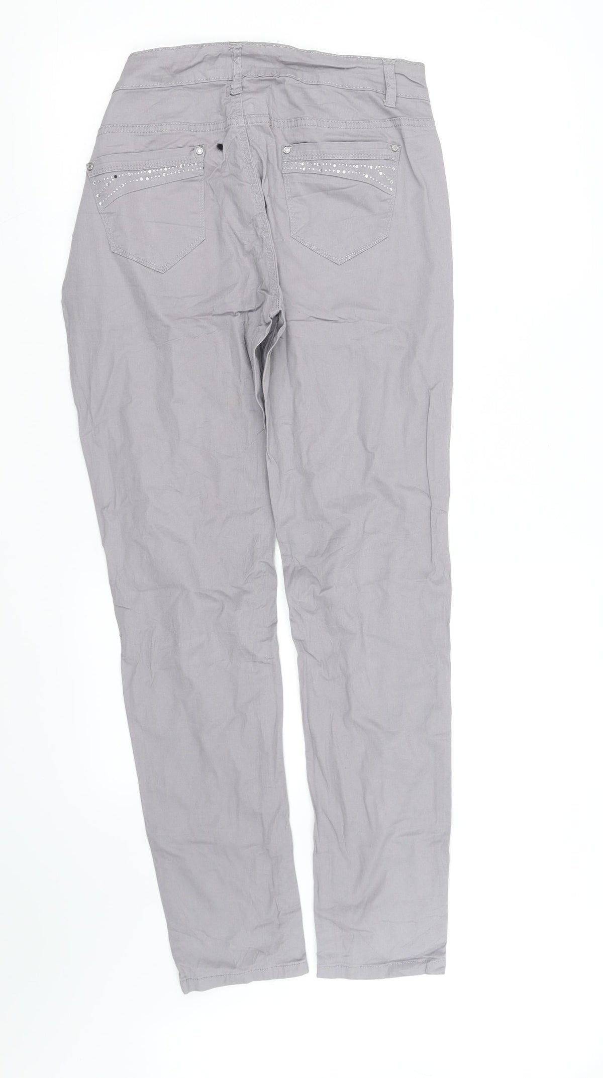 pre worn Womens Grey   Trousers  Size 14 L32 in