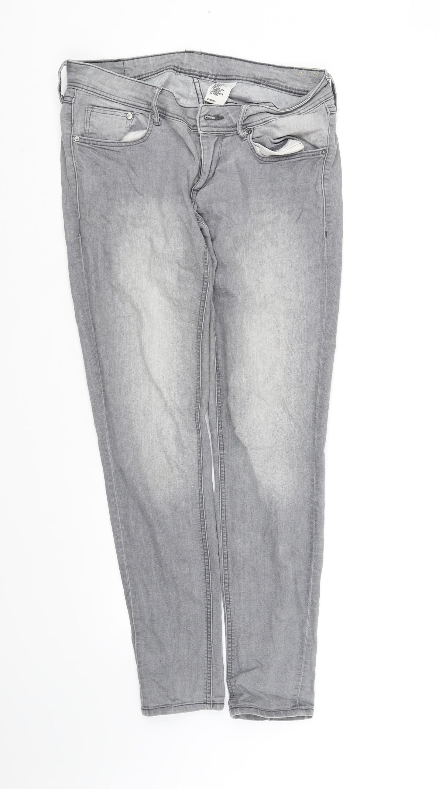 pre worn Womens Grey   Trousers  Size 12 L30 in