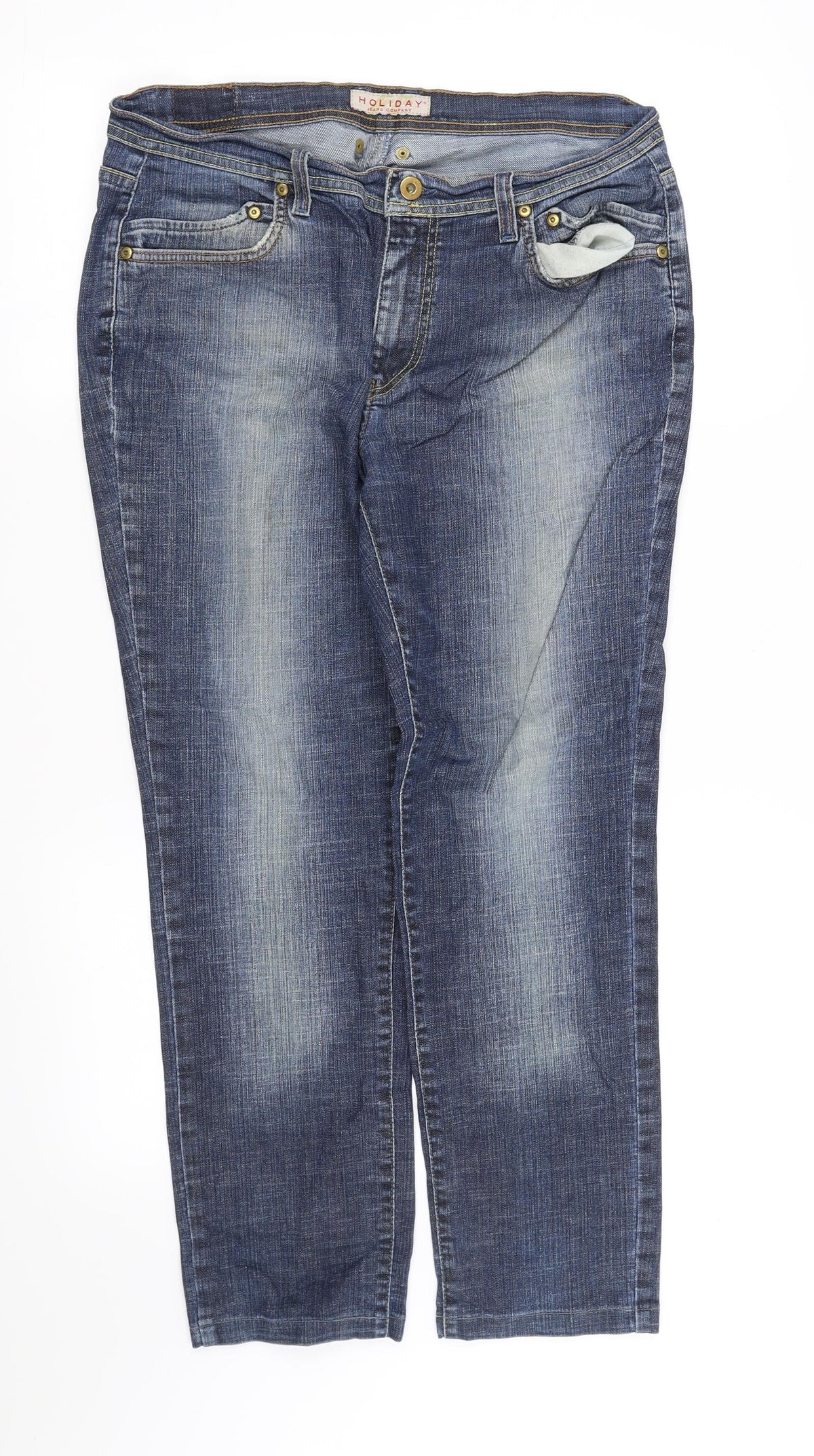 pre worn Womens Blue   Trousers  Size M L29 in