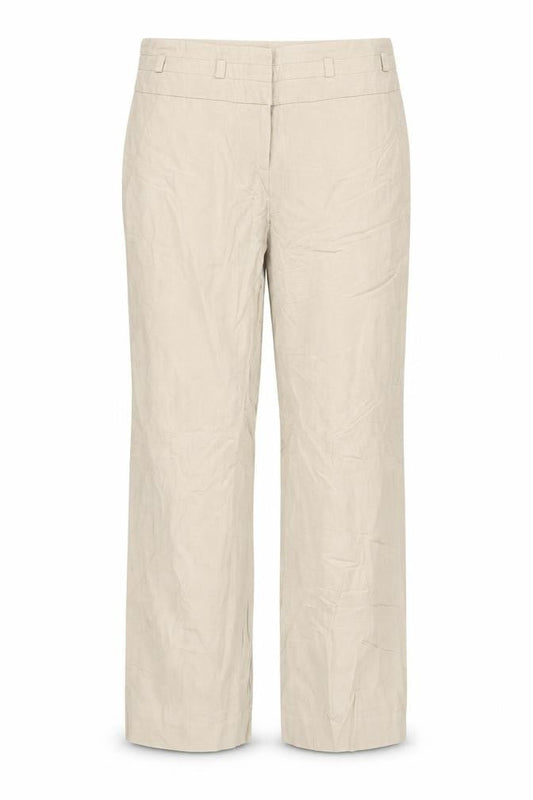 pre worn Womens Beige Houndstooth  Straight Jeans Size 8 L30 in