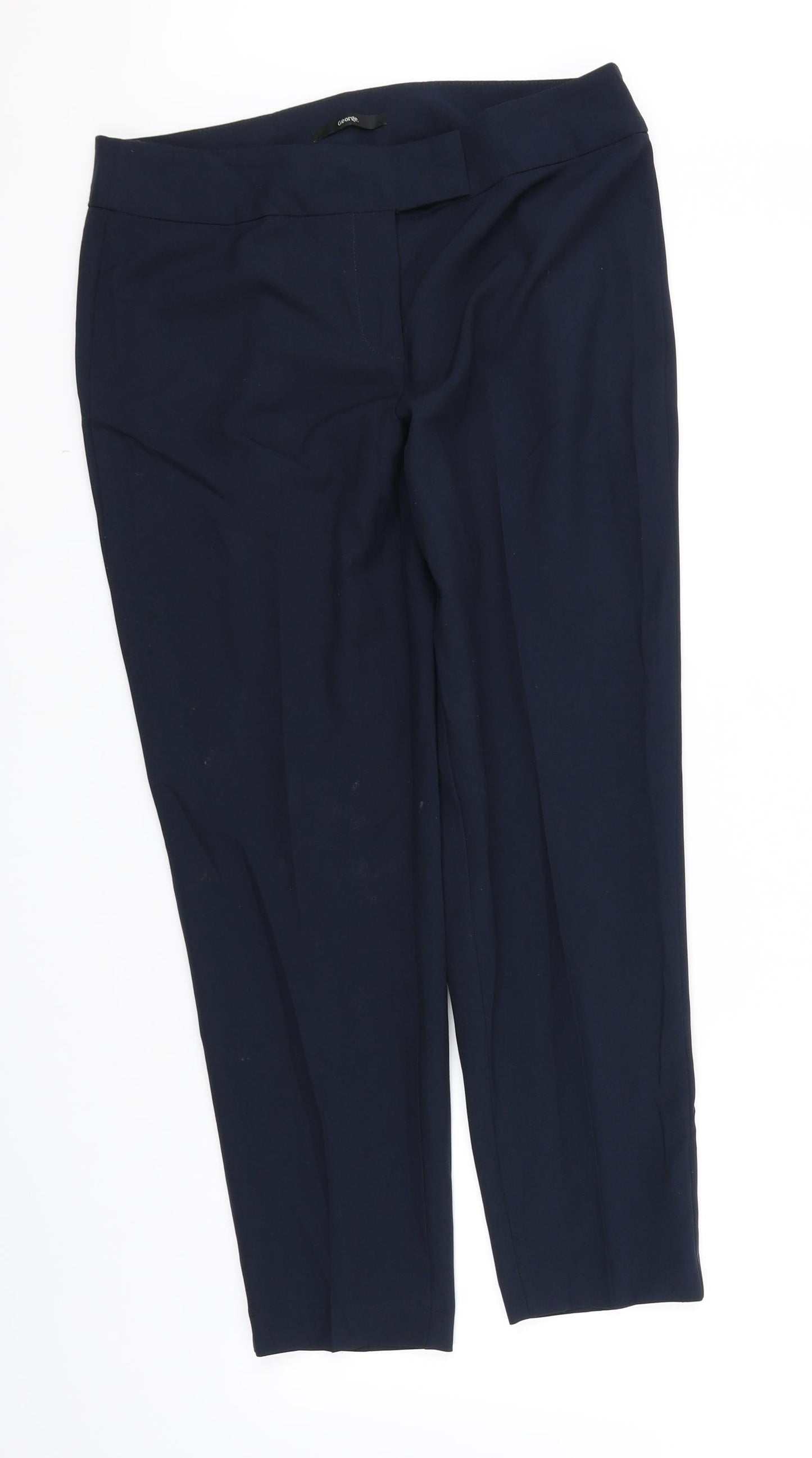George Mens Blue   Trousers  Size M L29 in
