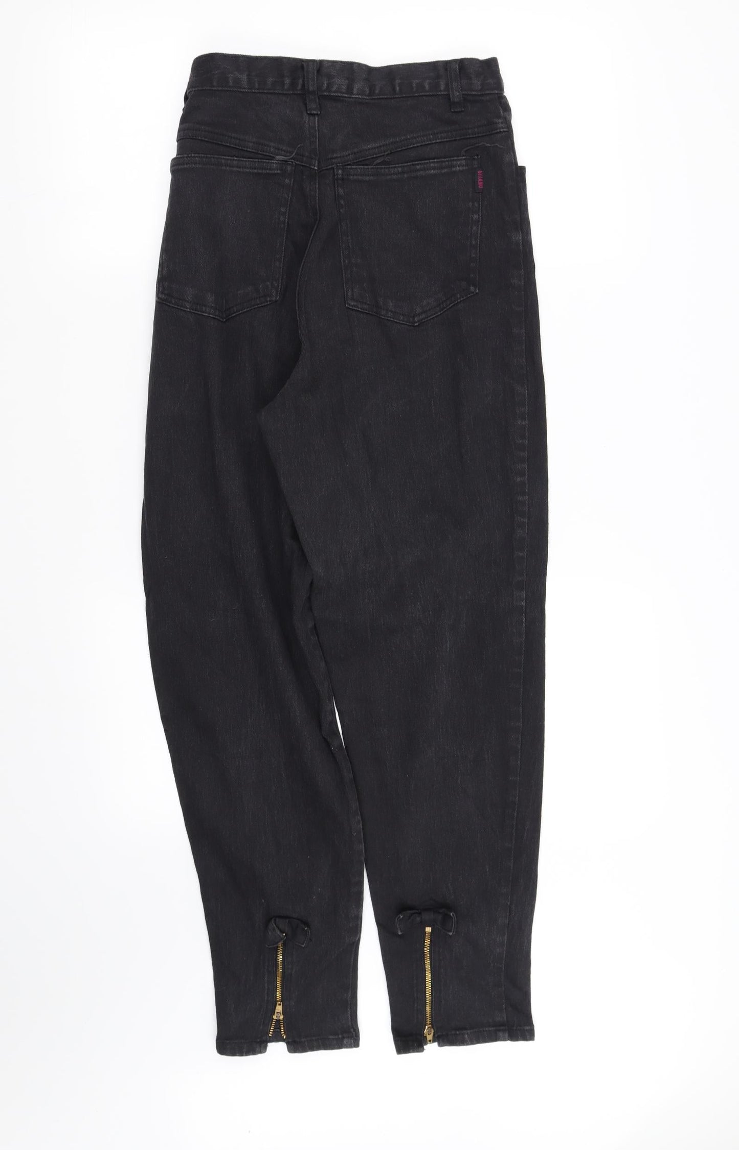 pre worn Womens Black   Straight Jeans Size 14 L34 in