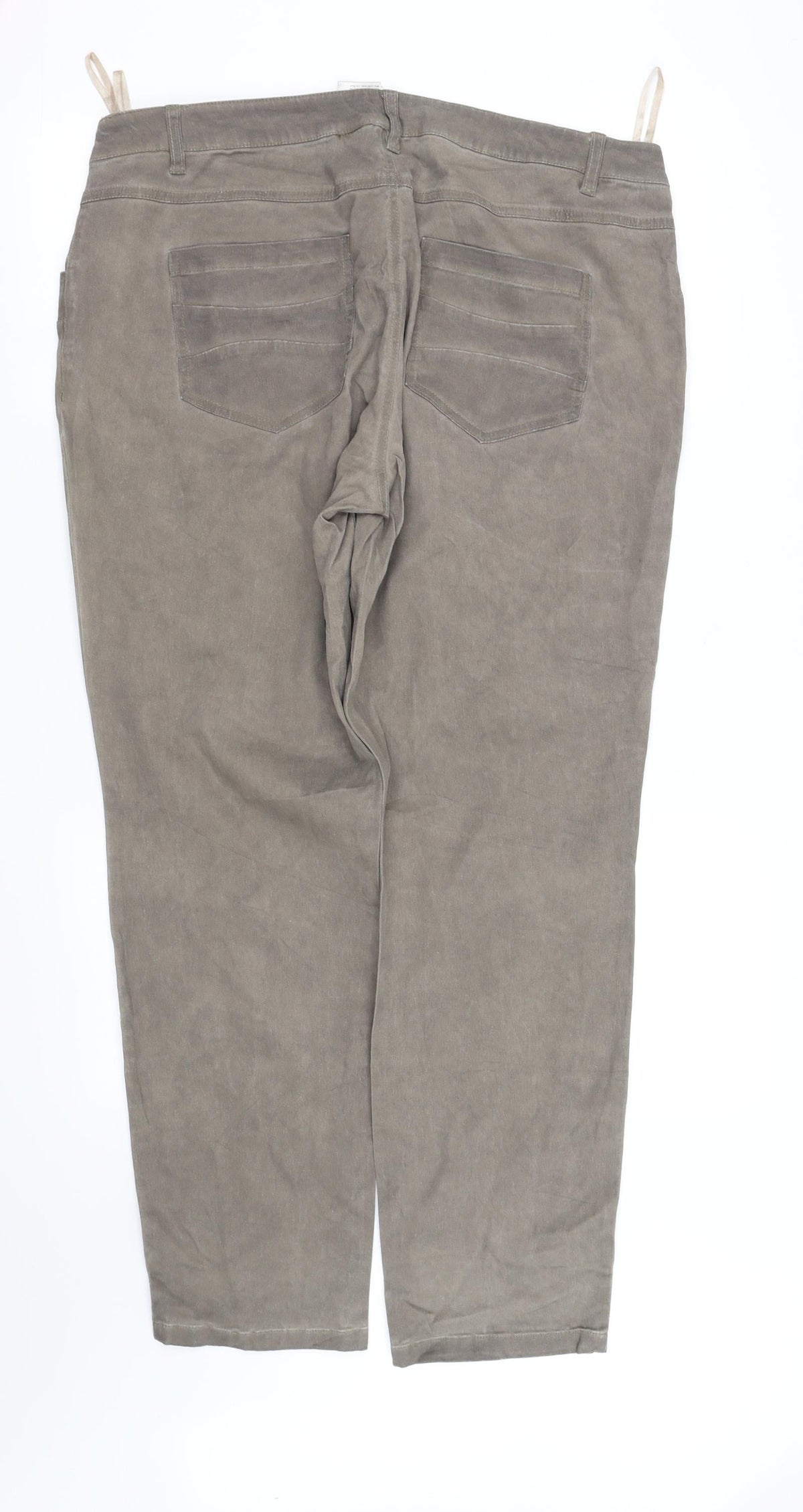 pre worn Womens Grey Houndstooth  Trousers  Size 20 in L32 in