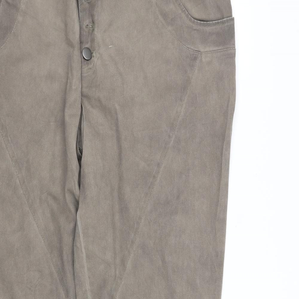 pre worn Womens Grey Houndstooth  Trousers  Size 20 in L32 in