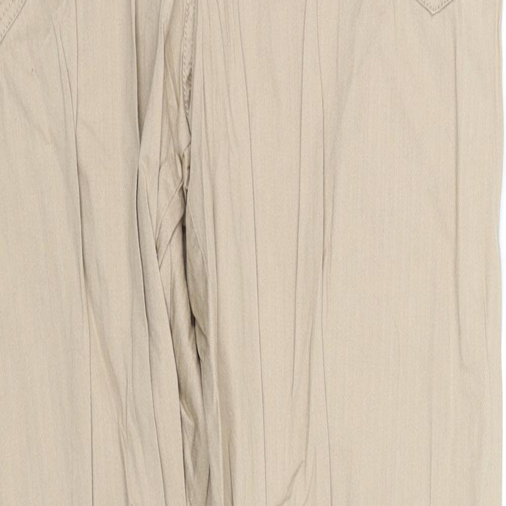 pre worn Womens Beige   Trousers  Size L L32 in
