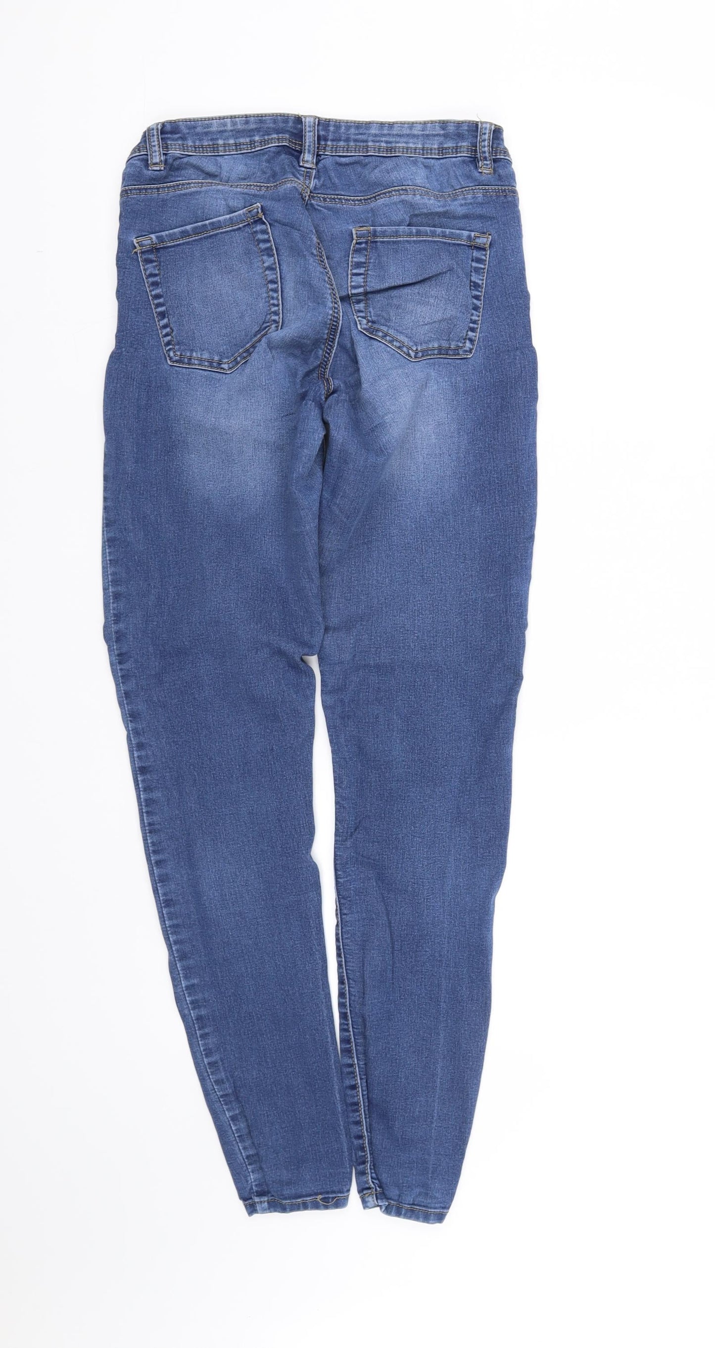 pre worn Womens Blue   Straight Jeans Size M L32 in