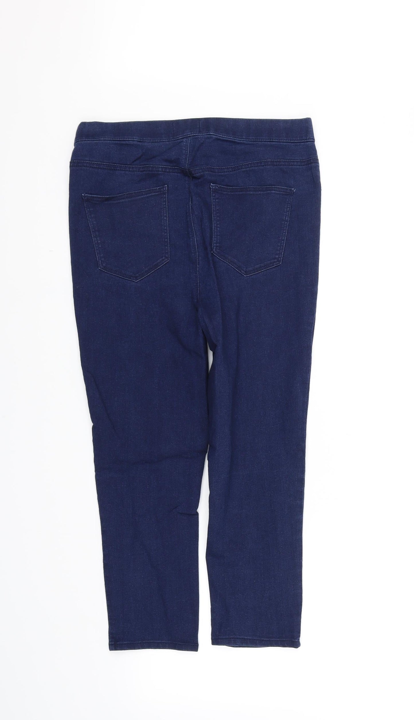 deniem co Womens Blue   Straight Jeans Size 10 L25 in