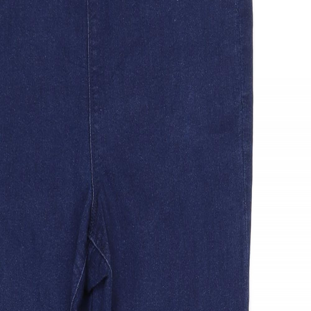 deniem co Womens Blue   Straight Jeans Size 10 L25 in
