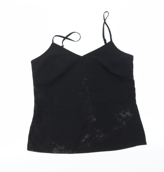 Marks and Spencer Womens Black   Basic T-Shirt Size 6