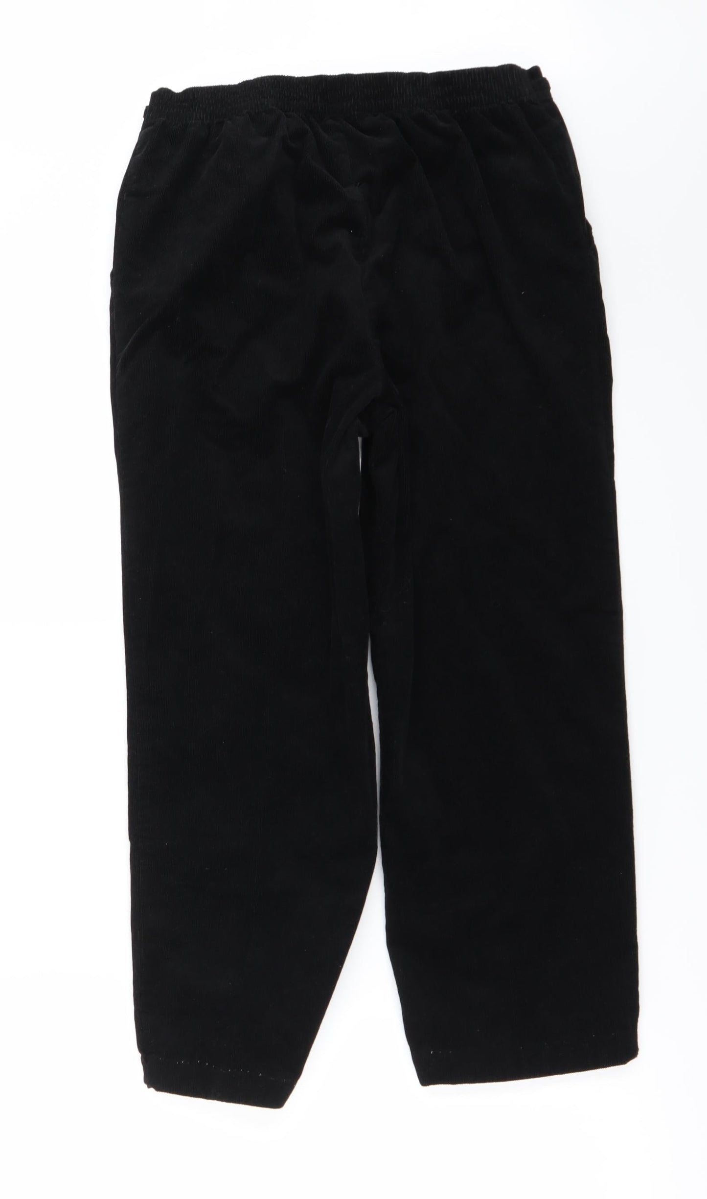 Preworn Womens Black   Trousers  Size 28 in L24 in