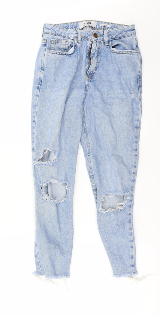 New Look Womens Blue   Straight Jeans Size 6 L23 in