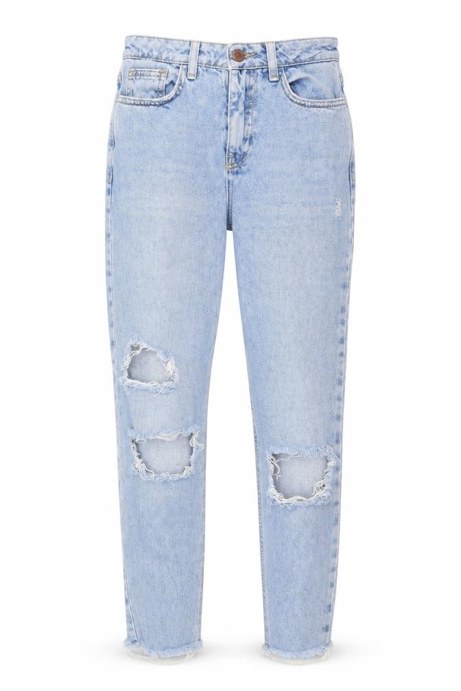 New Look Womens Blue   Straight Jeans Size 6 L23 in