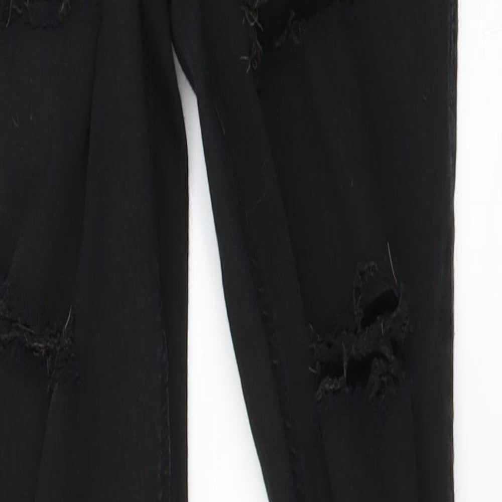 Topshop Mens Black   Skinny Jeans Size 28 in L24 in