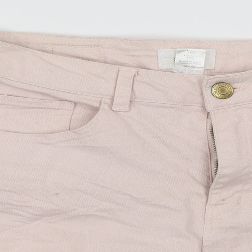 Preworn Womens Pink   Cargo Shorts Size 8