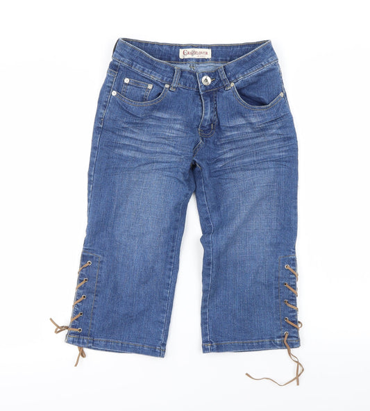 Preworn Womens Blue   Straight Jeans Size 23 in L20 in