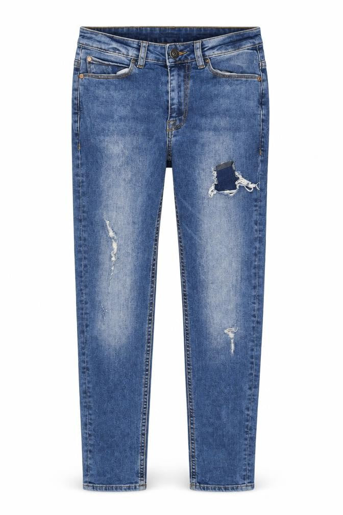 Preworn Womens Blue   Straight Jeans Size 23 in L24 in