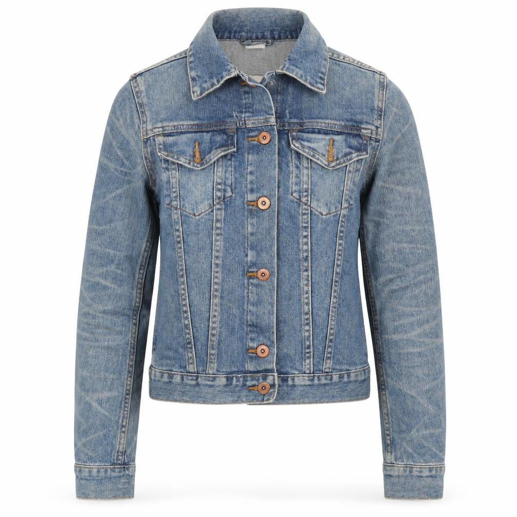 H&M Womens Blue   Jacket Coat Size 4