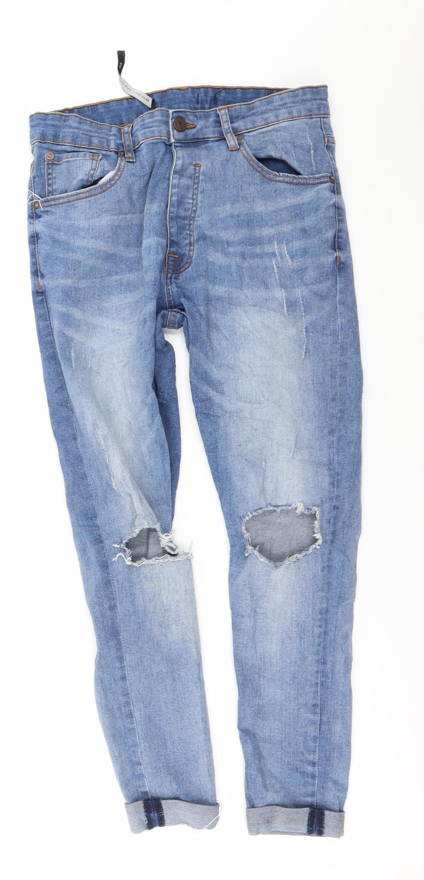 Preworn Mens Blue   Straight Jeans Size 30 in L25 in