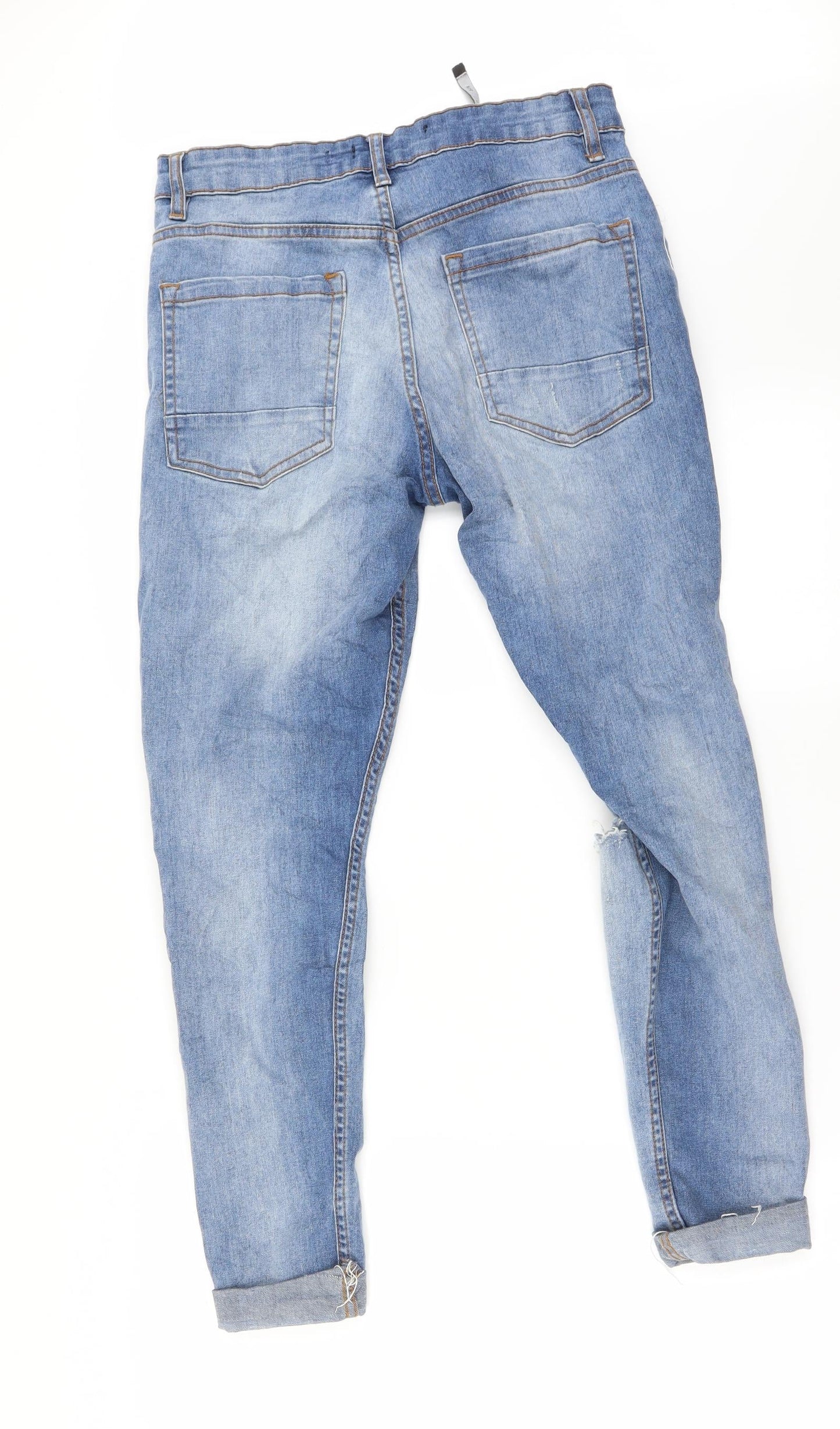 Preworn Mens Blue   Straight Jeans Size 30 in L25 in