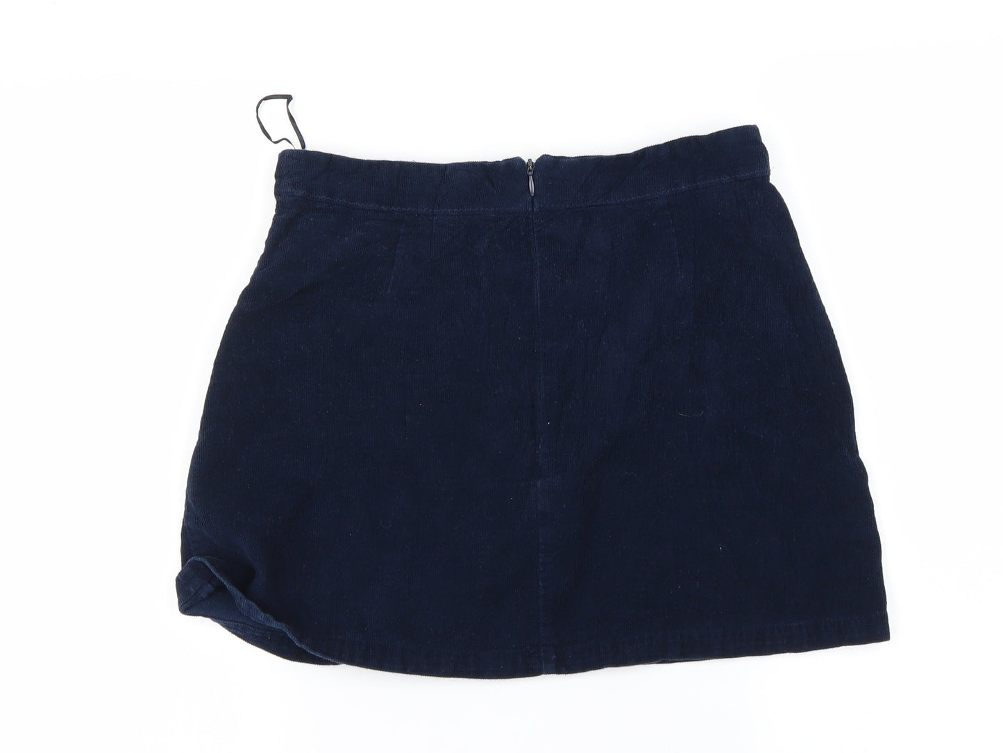 Preworn Womens Blue   A-Line Skirt Size M