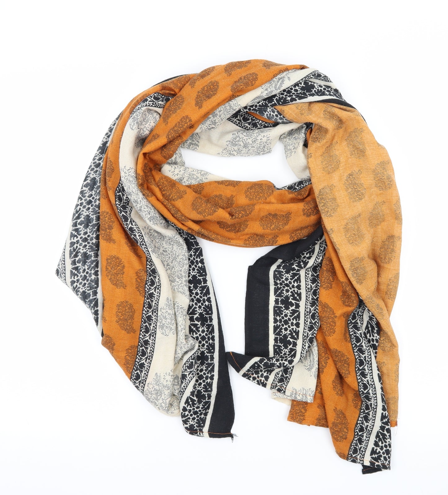 Preworn Womens Multicoloured Geometric   Scarf