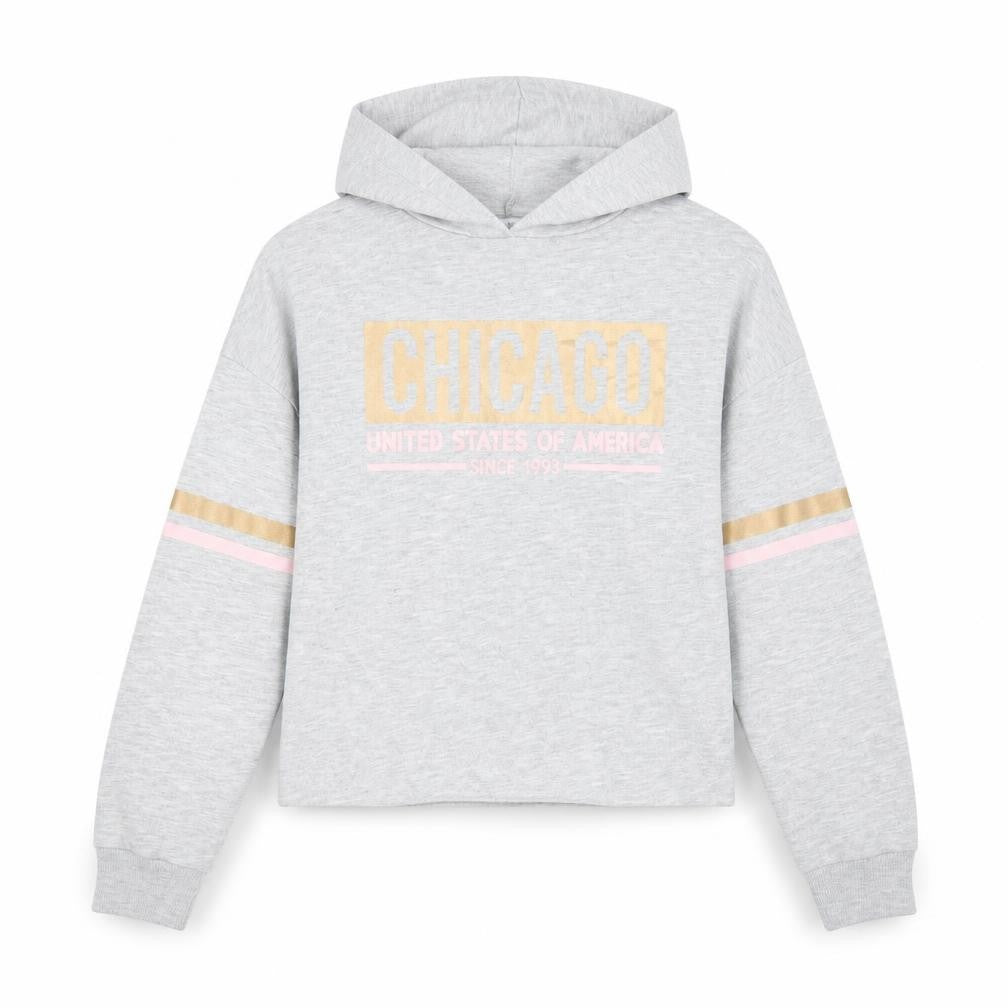 Primark Girls Grey  Rayon Pullover Hoodie Size 12 Years