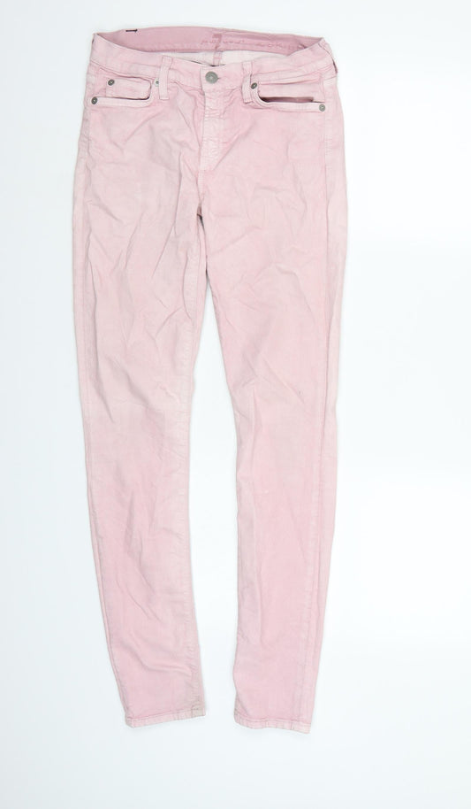 Preworn Womens Pink   Straight Jeans Size 27 L31 in