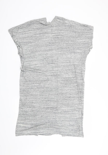 Back view of Next women’s grey cardigan jumper, size UK 8