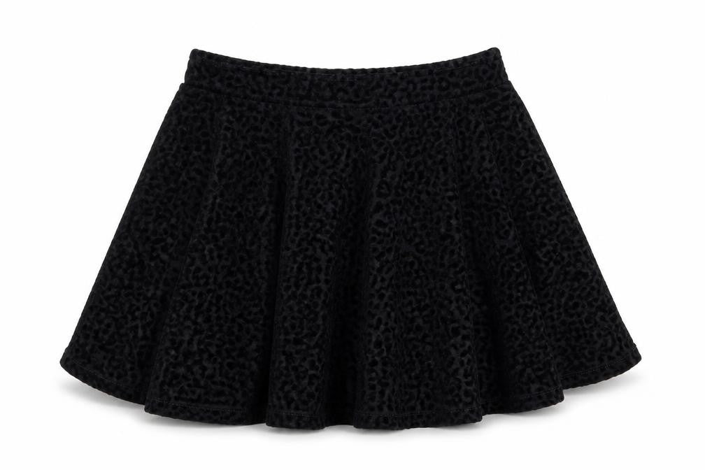 i love me Girls Black   A-Line Skirt Size 8-9 Years