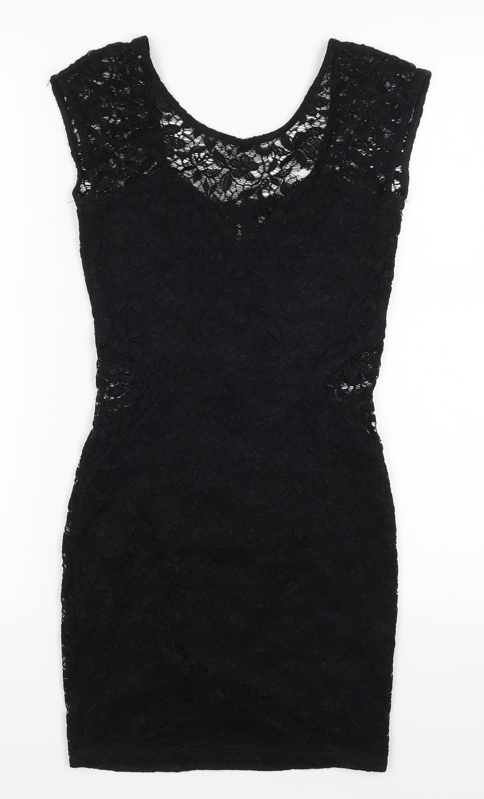 River Island Womens Black   Bodycon  Size 6