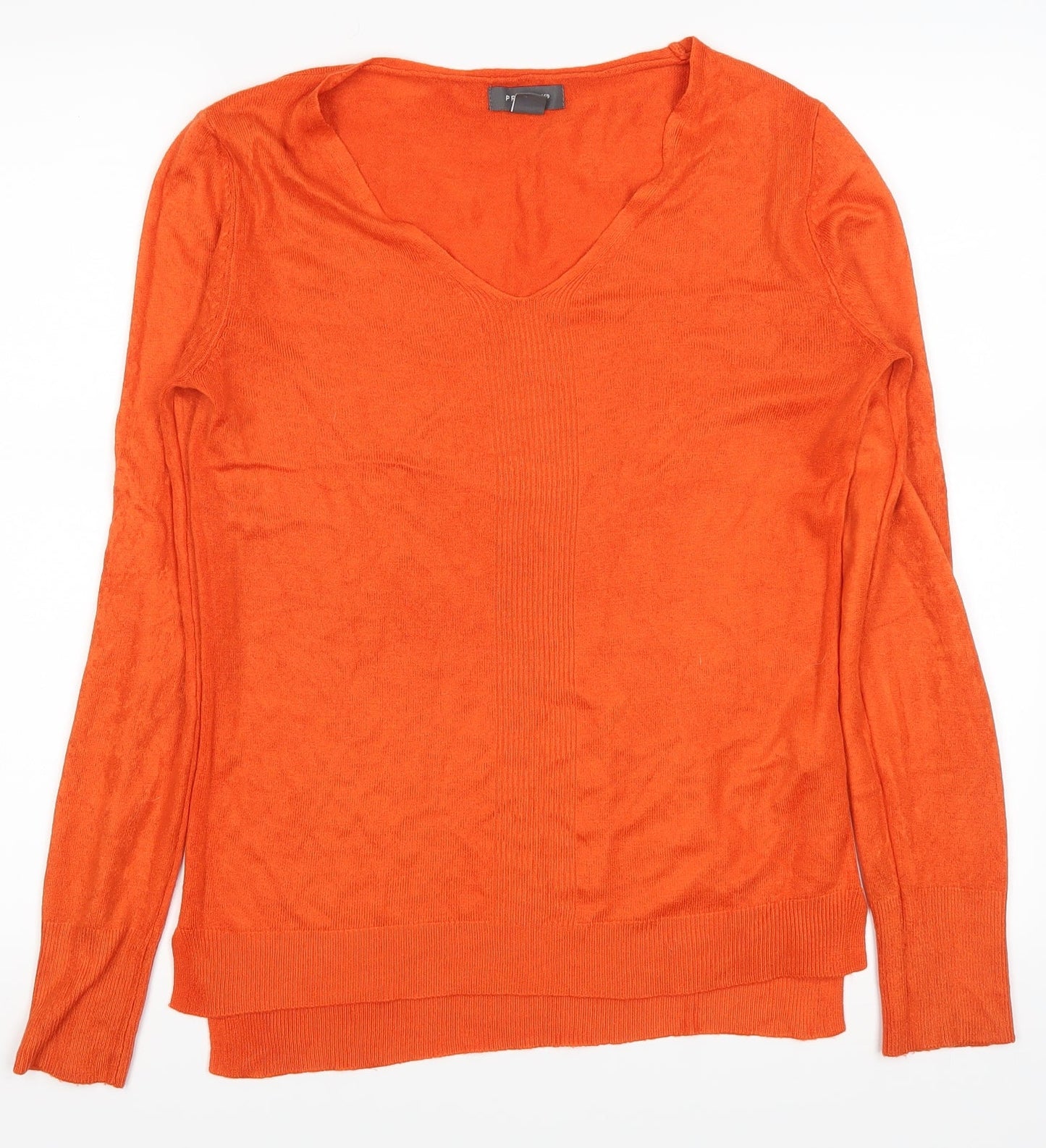 Primark Womens Orange   Pullover Jumper Size XS