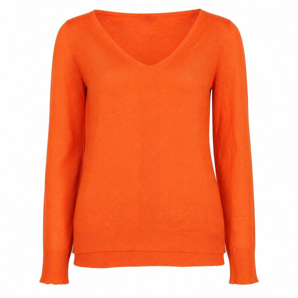 Primark Womens Orange   Pullover Jumper Size XS