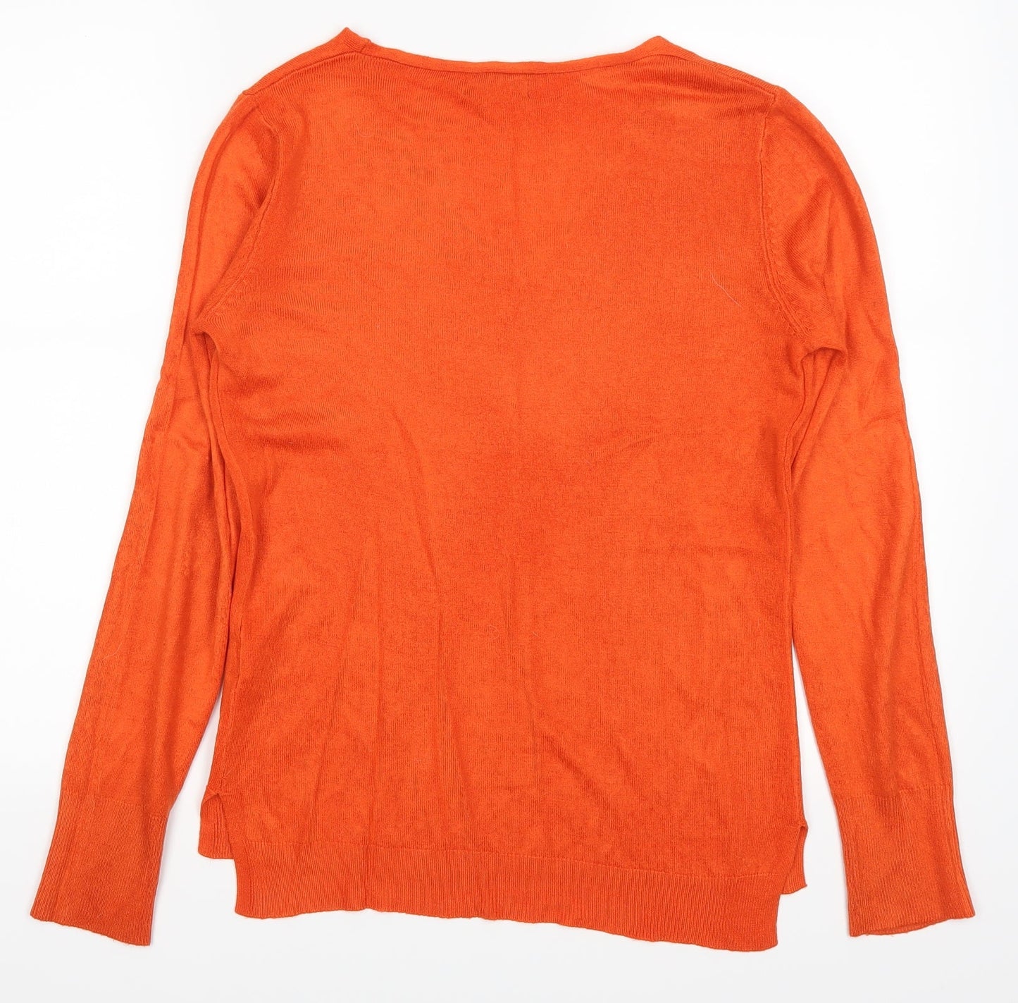 Primark Womens Orange   Pullover Jumper Size XS