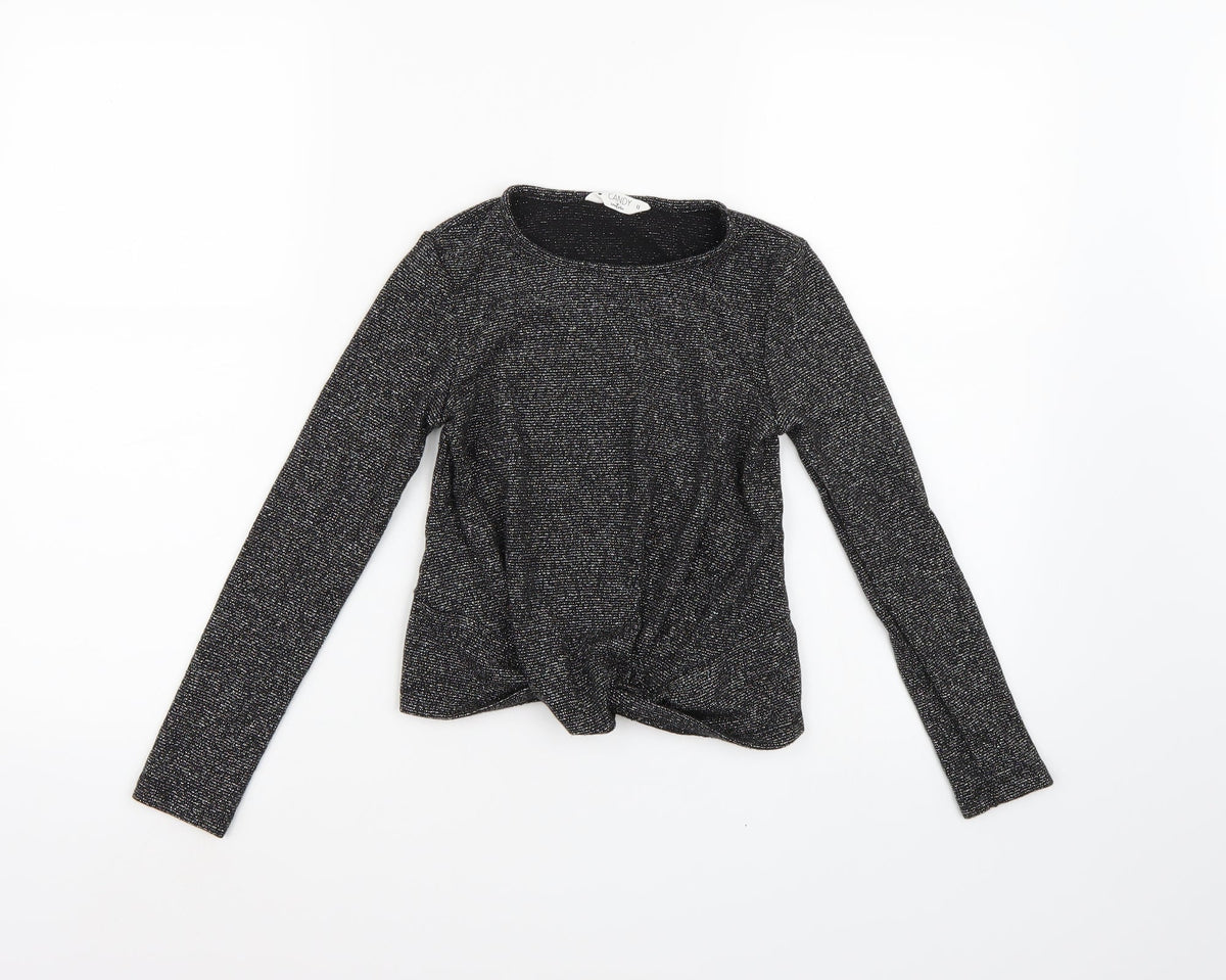 Candy Couture Girls Black   Wrap Casual Size 11 Years